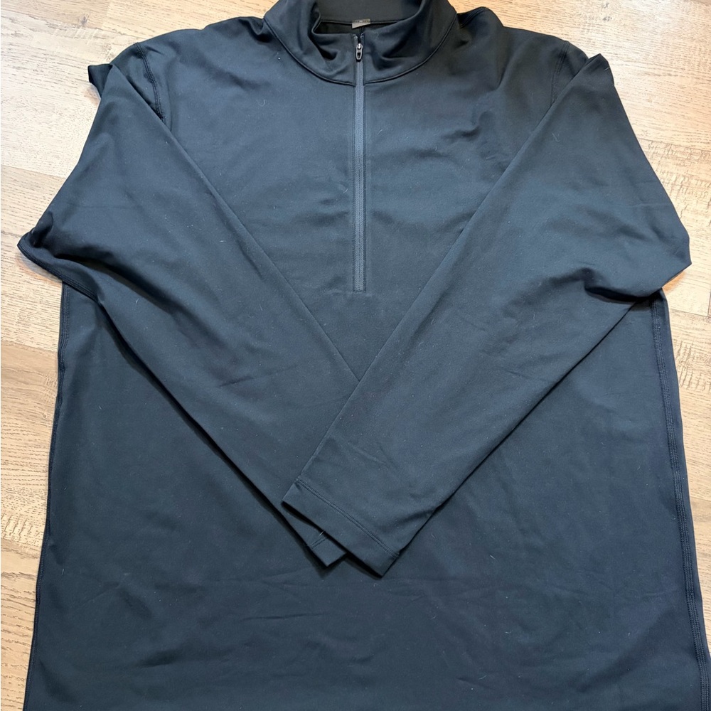 Men’s XL Black Lululemon Quarter-Zip Pullover